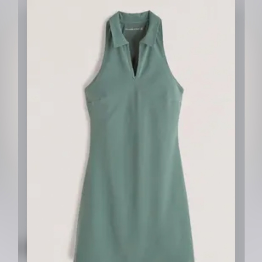 Green Abercrombie Exercise Dress